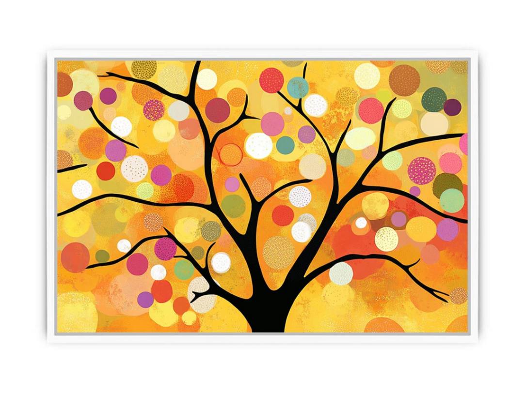 Beautiful Forest Path Fall Painting