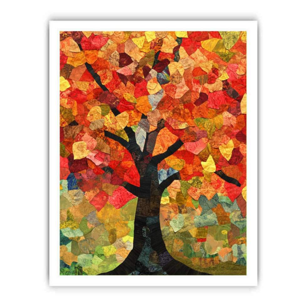 Beautioful river Landscape forest Painting Painting