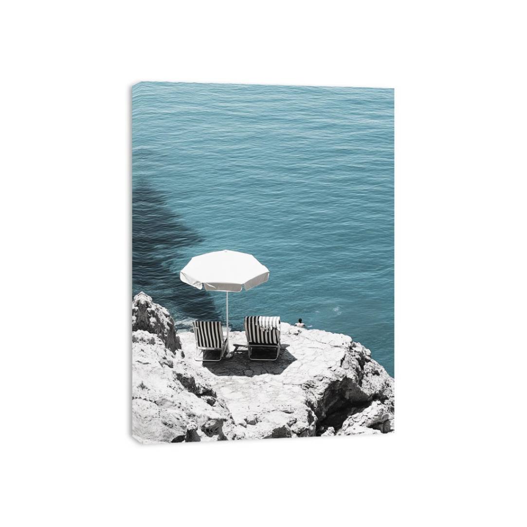 Beach Chairs Photography Art Print