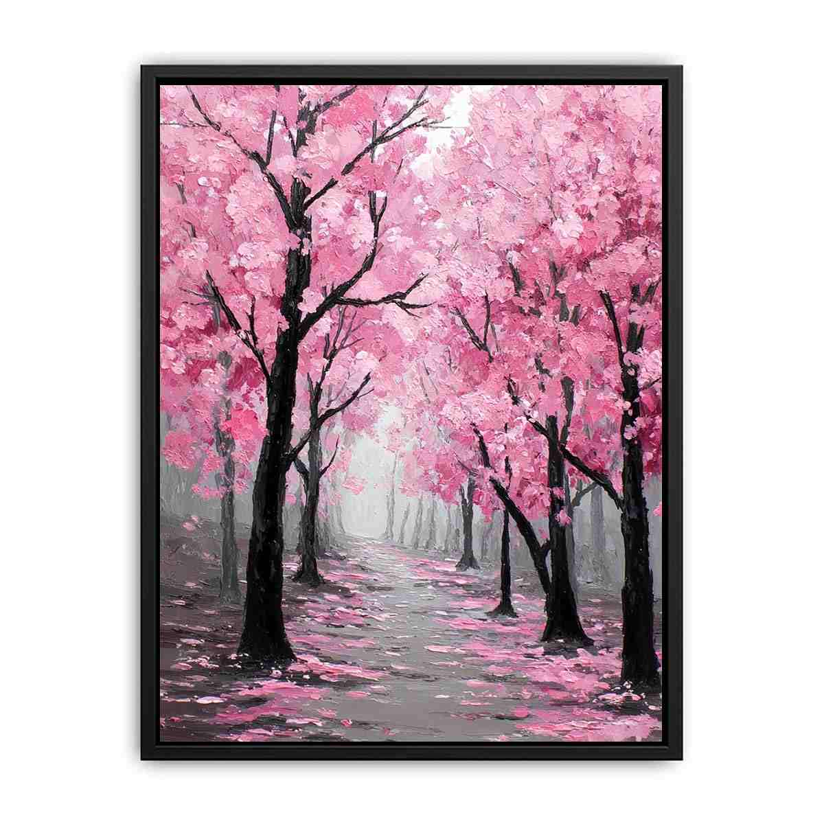 Cherry Blossom  Trees Painting