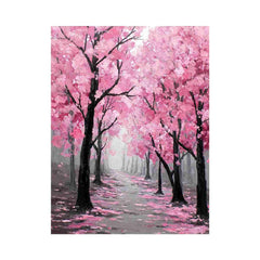 Cherry Blossom  Trees Painting