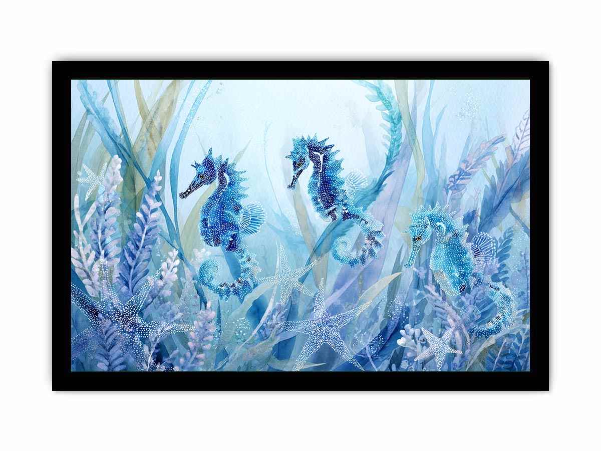 Seahorses Painting