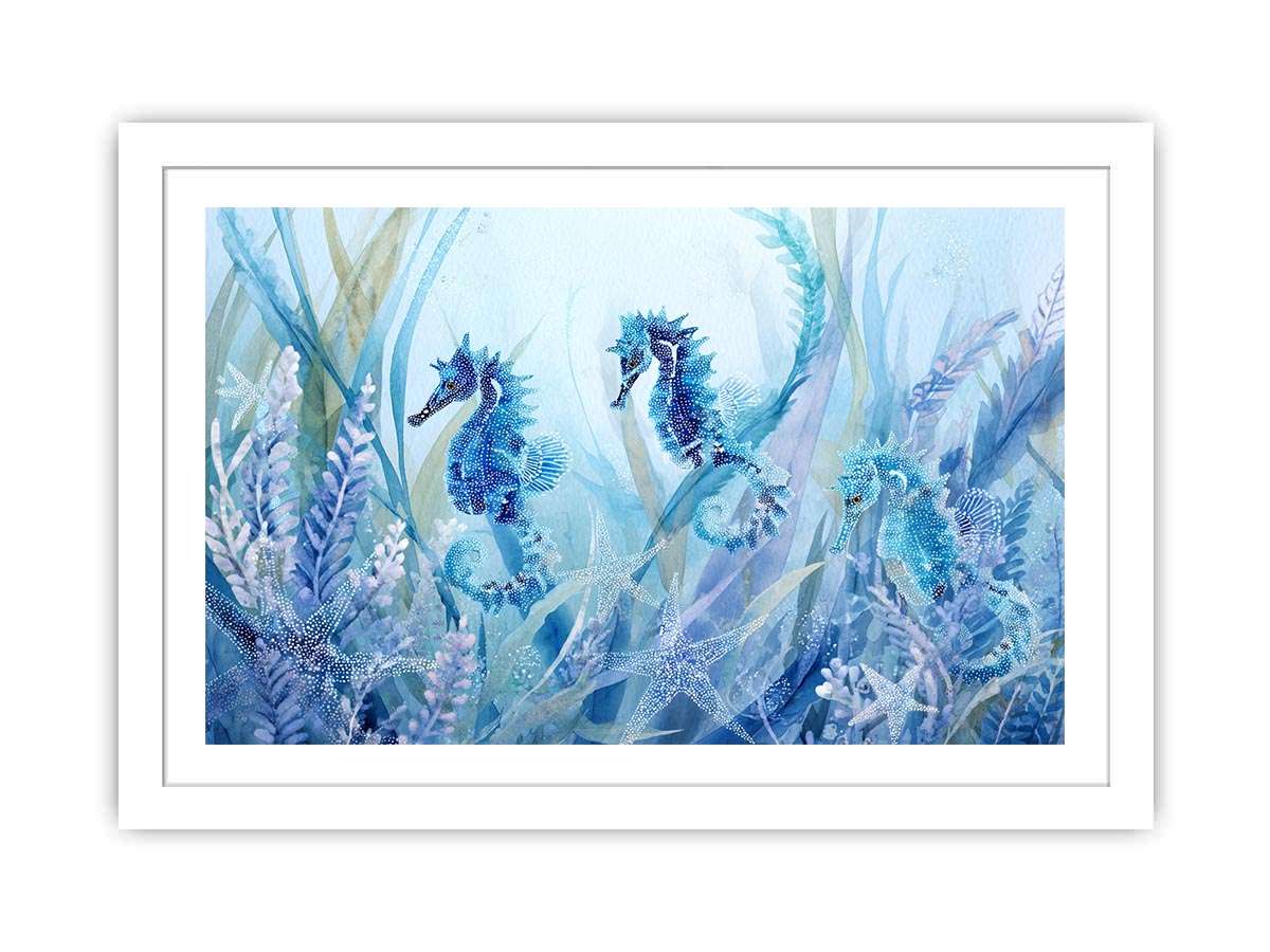 Seahorses Painting  Painting