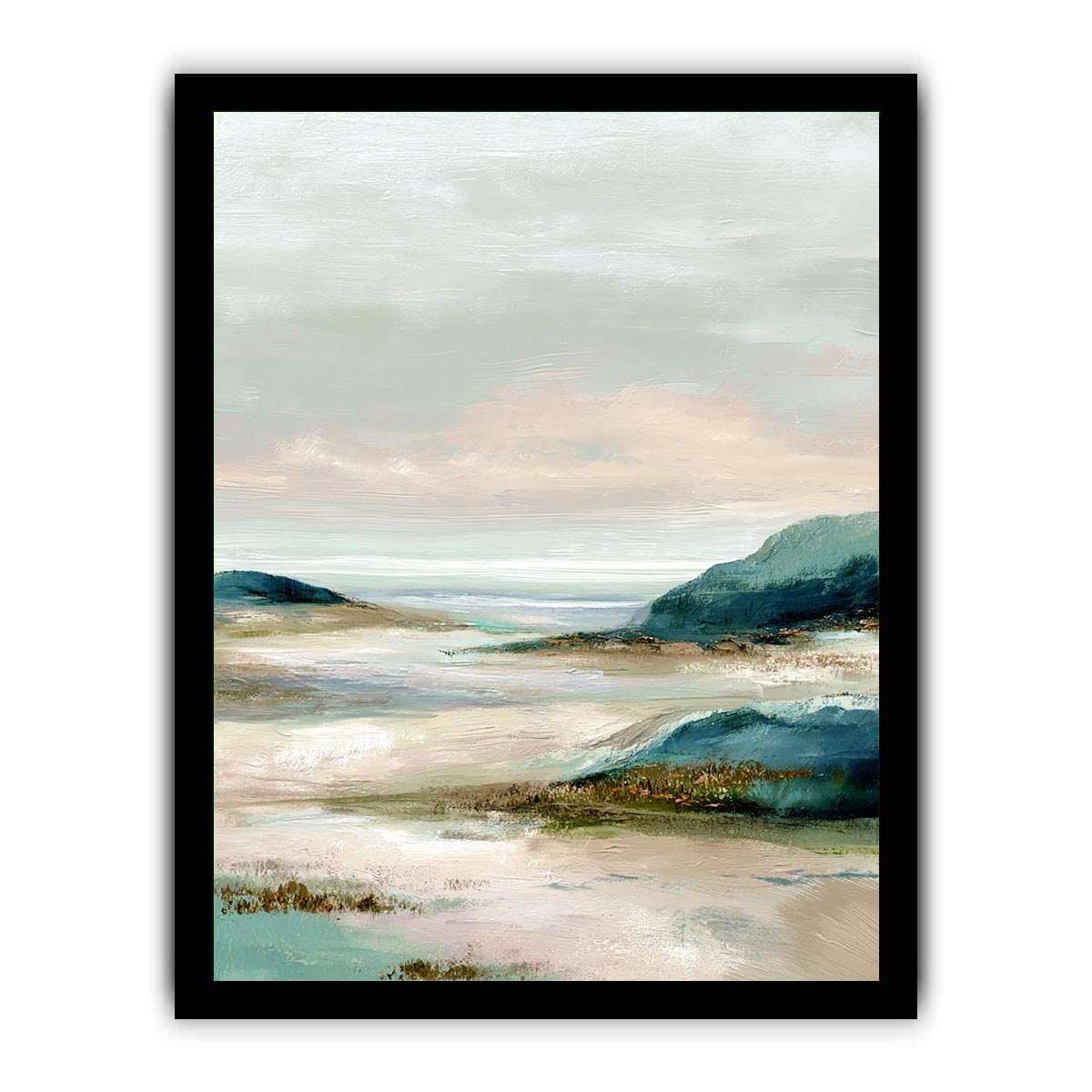 Saltlight Dreams  Abstract beach Painting