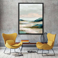 Saltlight Dreams  Abstract beach Painting