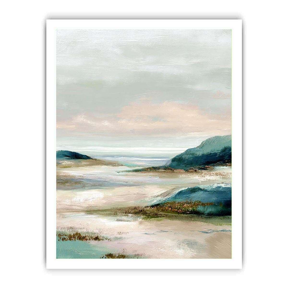 Saltlight Dreams  Abstract beach Painting