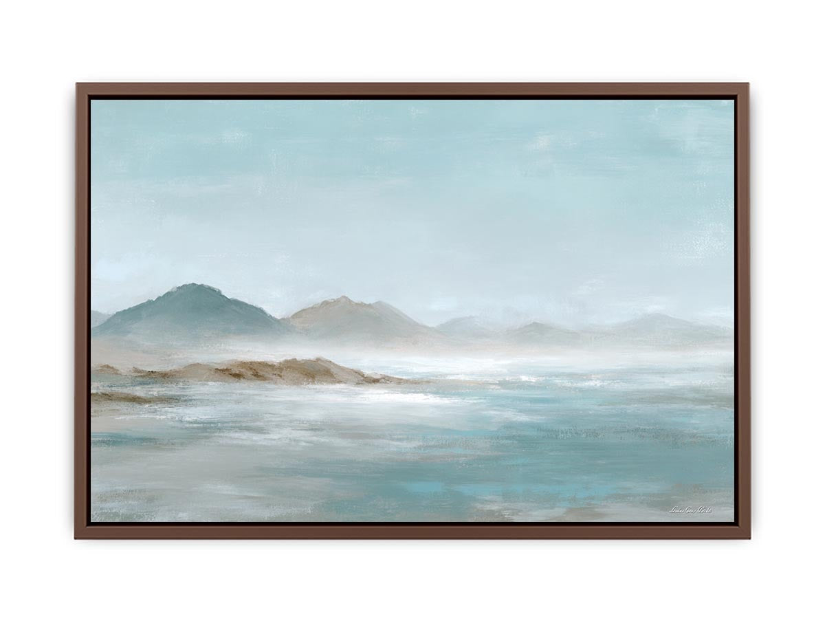 Dunes and Drift Abstract beach Painting  Art Print