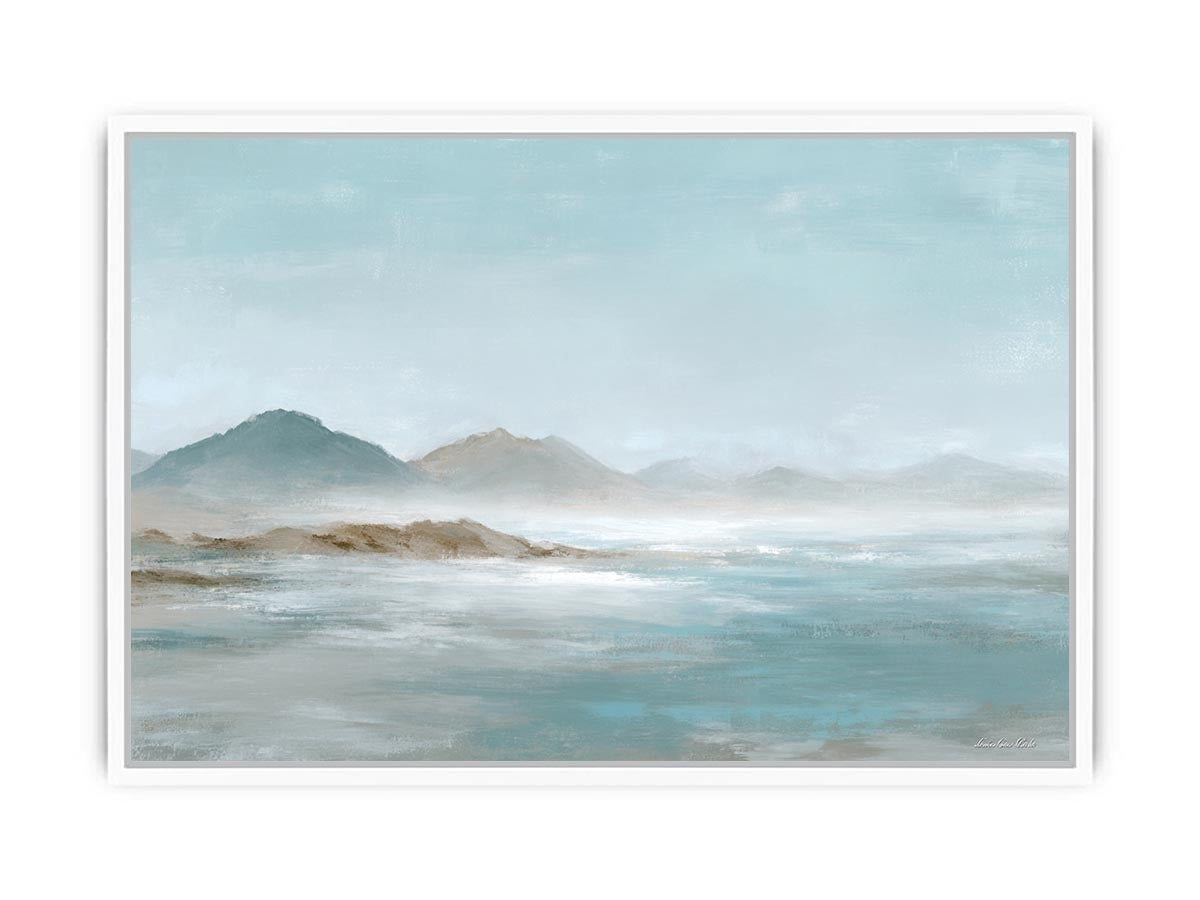 Dunes and Drift Abstract beach Painting   canvas print
