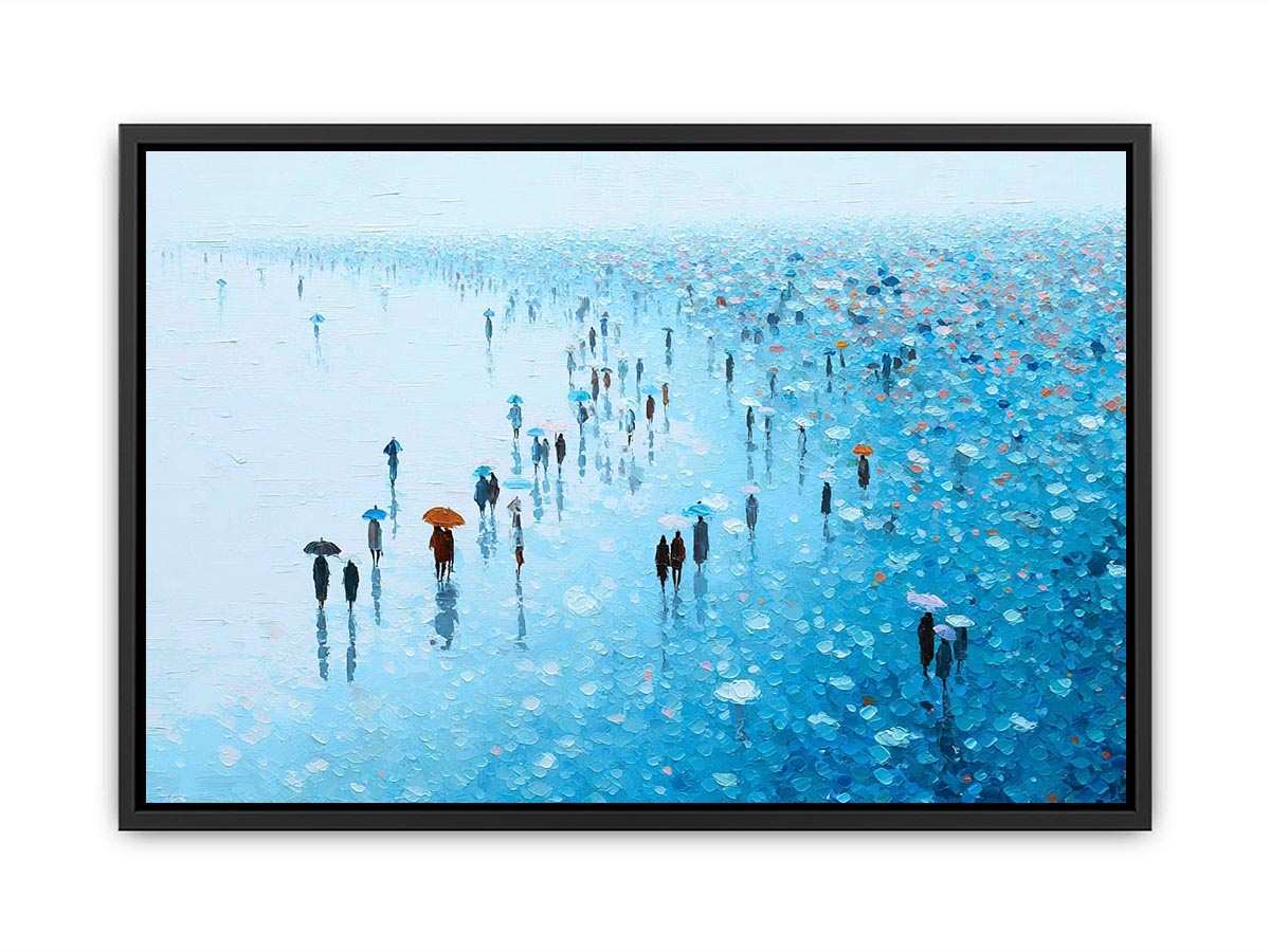 Souls by the Sea Abstract Souls  Painting