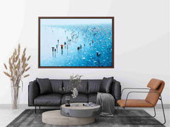 Souls by the Sea Abstract Souls  Painting