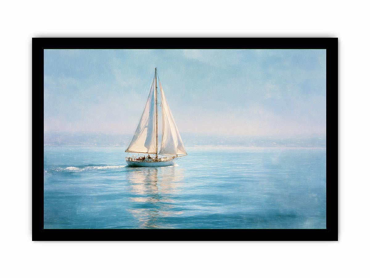 Sailboat In the sea painting