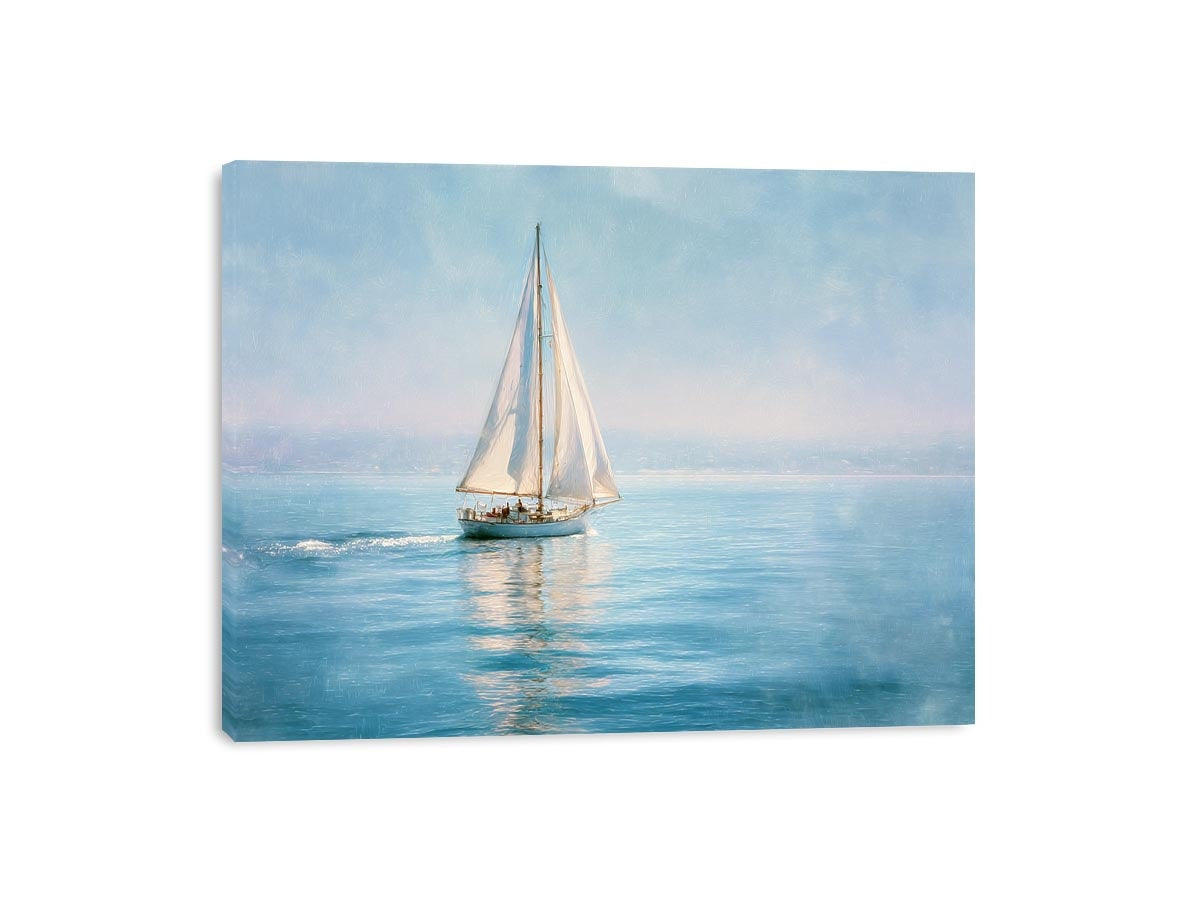 Sailboat In the sea painting
