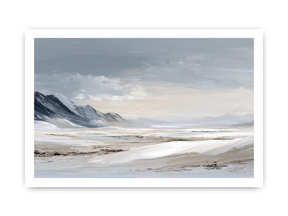 Abstract landscape Minimalist Painting