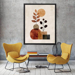 Japandi Plants Painting