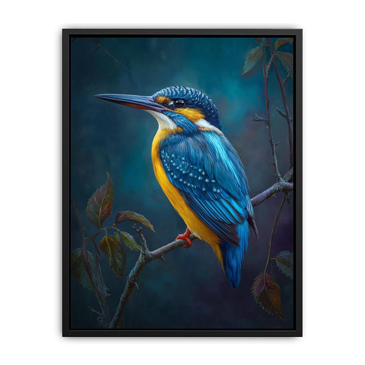 Kingfisher Bird painting