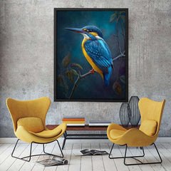 Kingfisher Bird painting