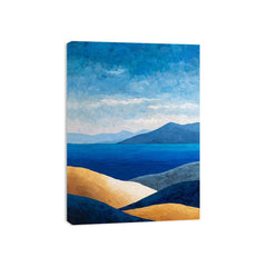 Blue landscape Abstract Painting