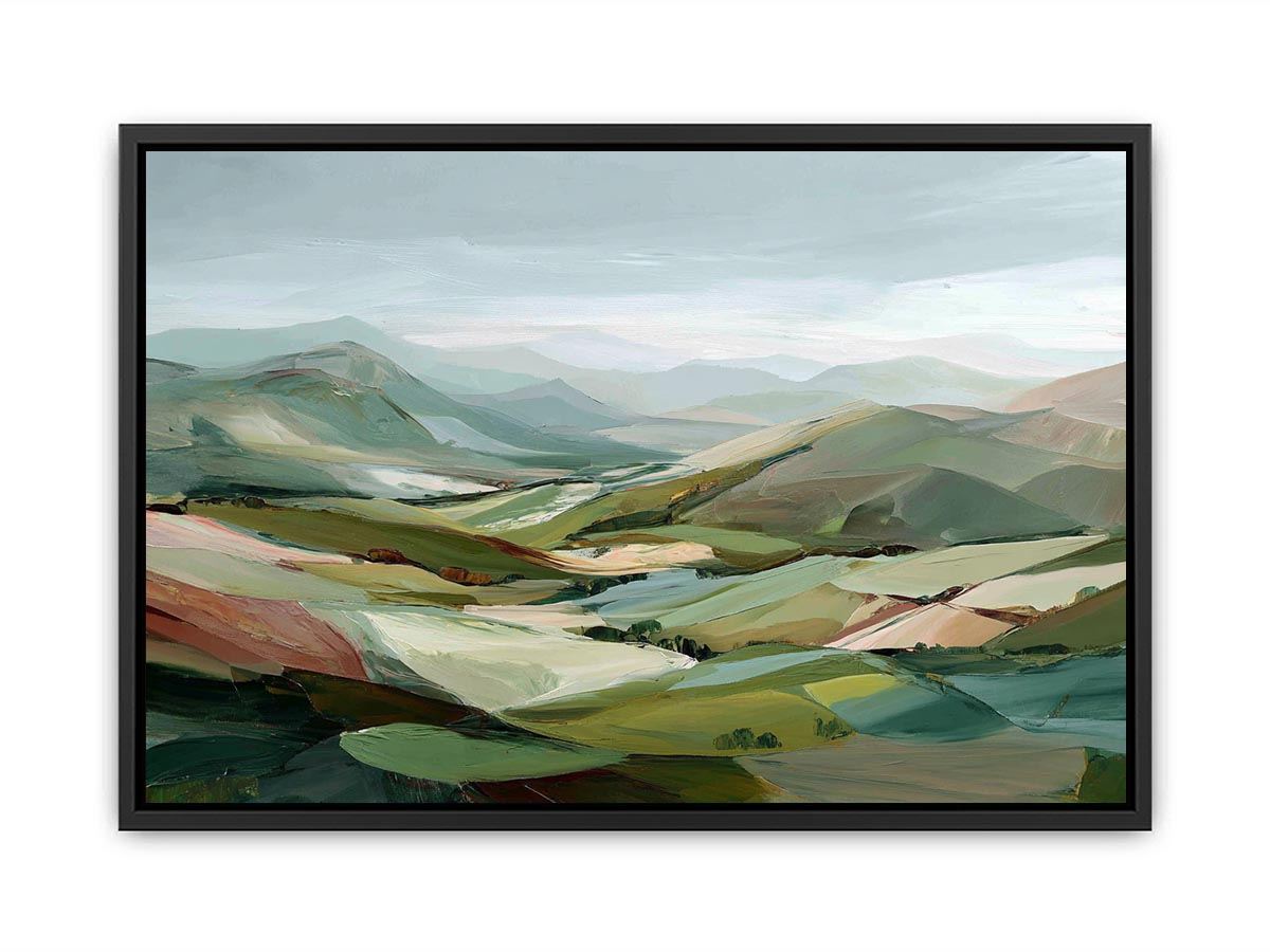 Fields of Quiet Earth Dot Painting