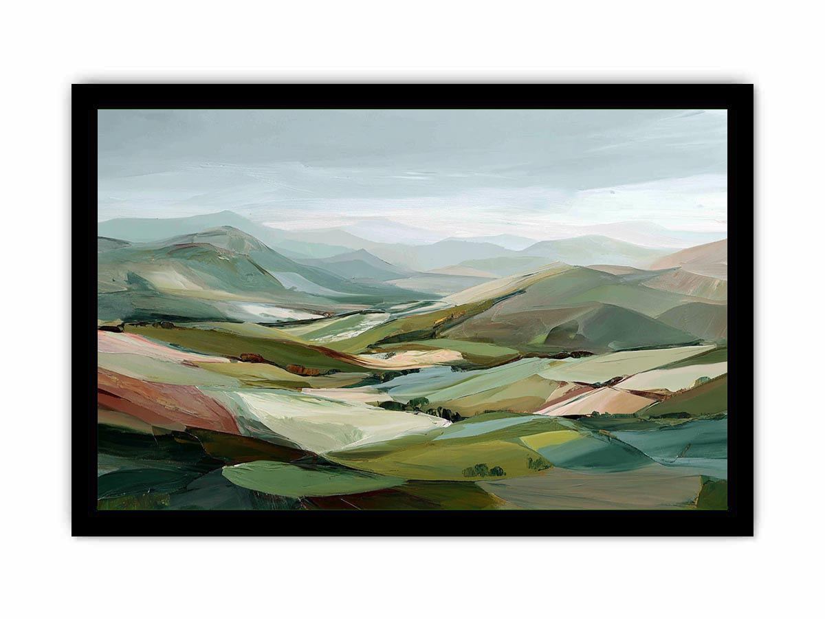 Fields of Quiet Earth Dot Painting