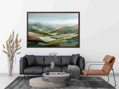 Fields of Quiet Earth Dot Painting