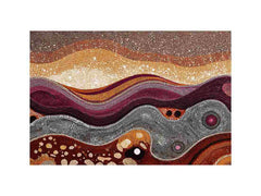 Traces of Infinity Dot Painting