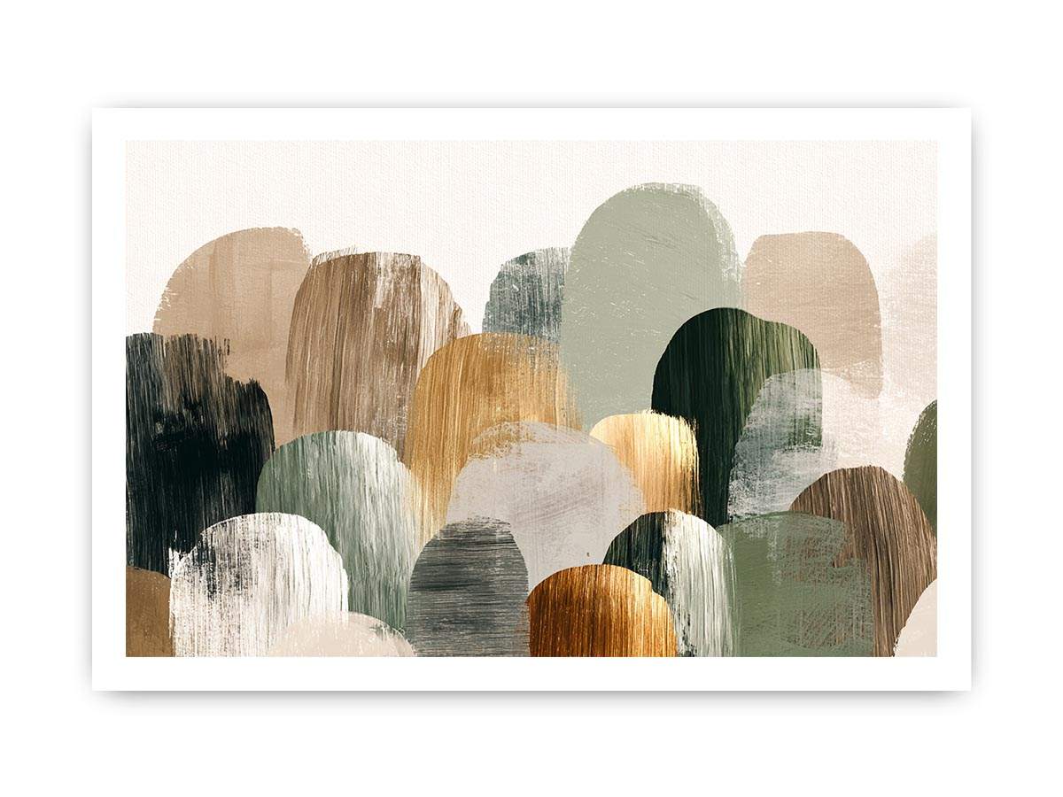 Minmalist Japandi  Geometric Art Painting