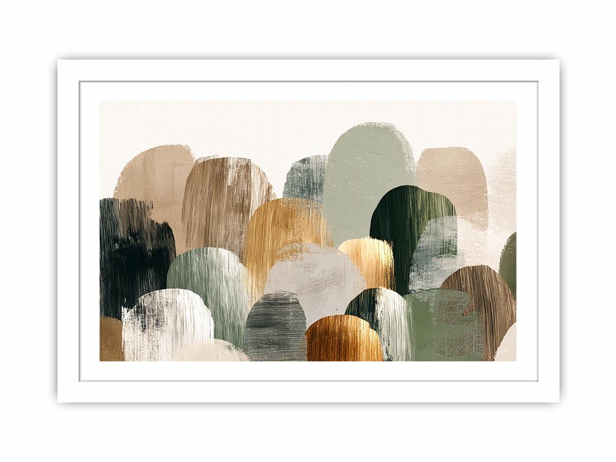 Minmalist Japandi  Geometric Art Painting Painting