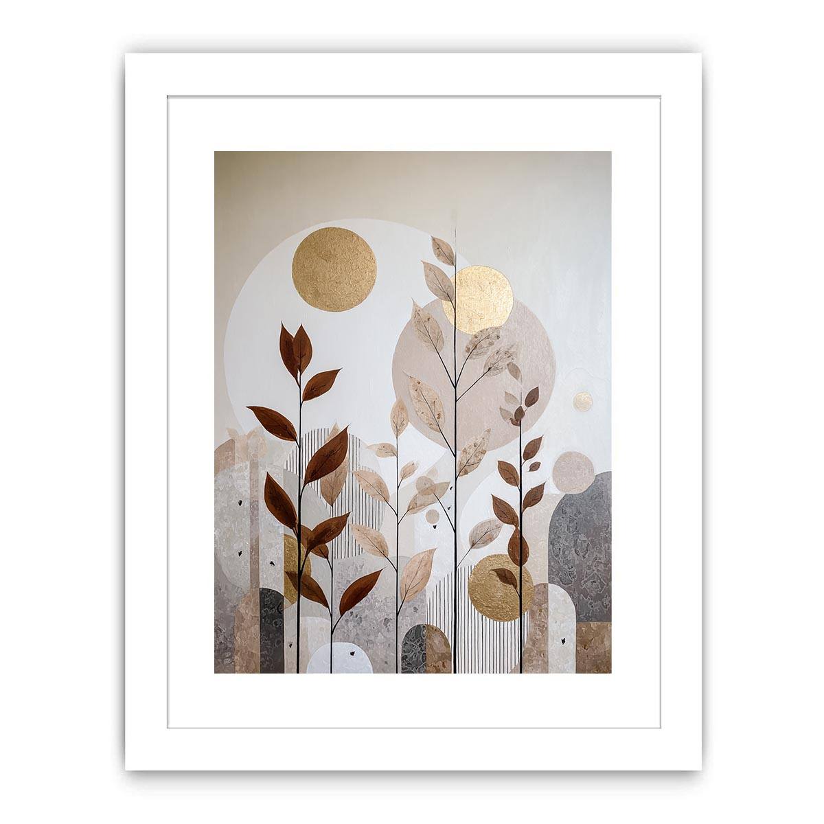 The Leaf Shines Botanical  Painting  Painting