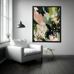 Abstract Garden Painting