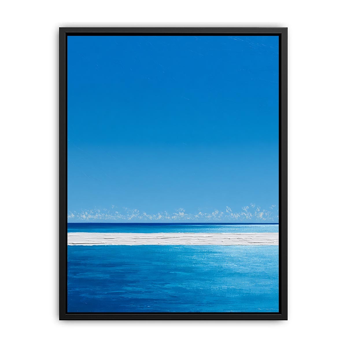 Azure Serenity  Abstract Art Painting