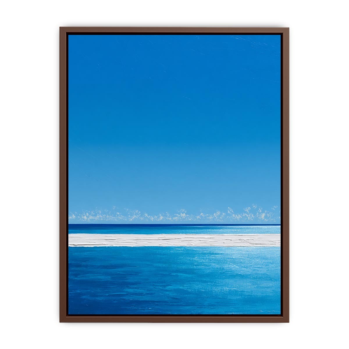 Azure Serenity  Abstract Art Painting Art Print