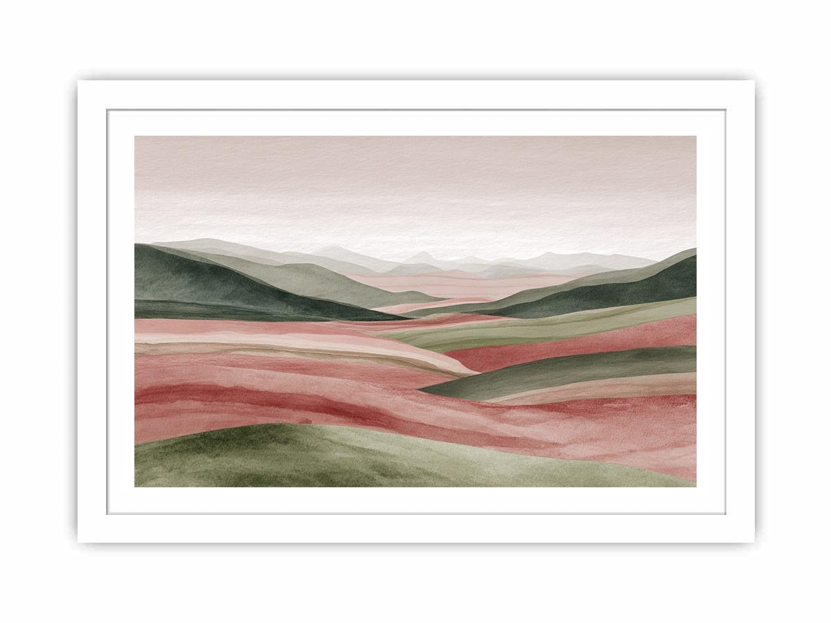 Pastel Sage Abstract  landscape Painting  Painting