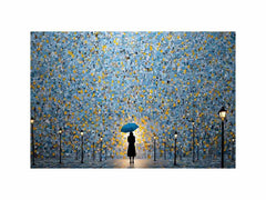 Abstract Rainwalk Painting