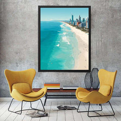 Gold Coast beach Australia  Painting