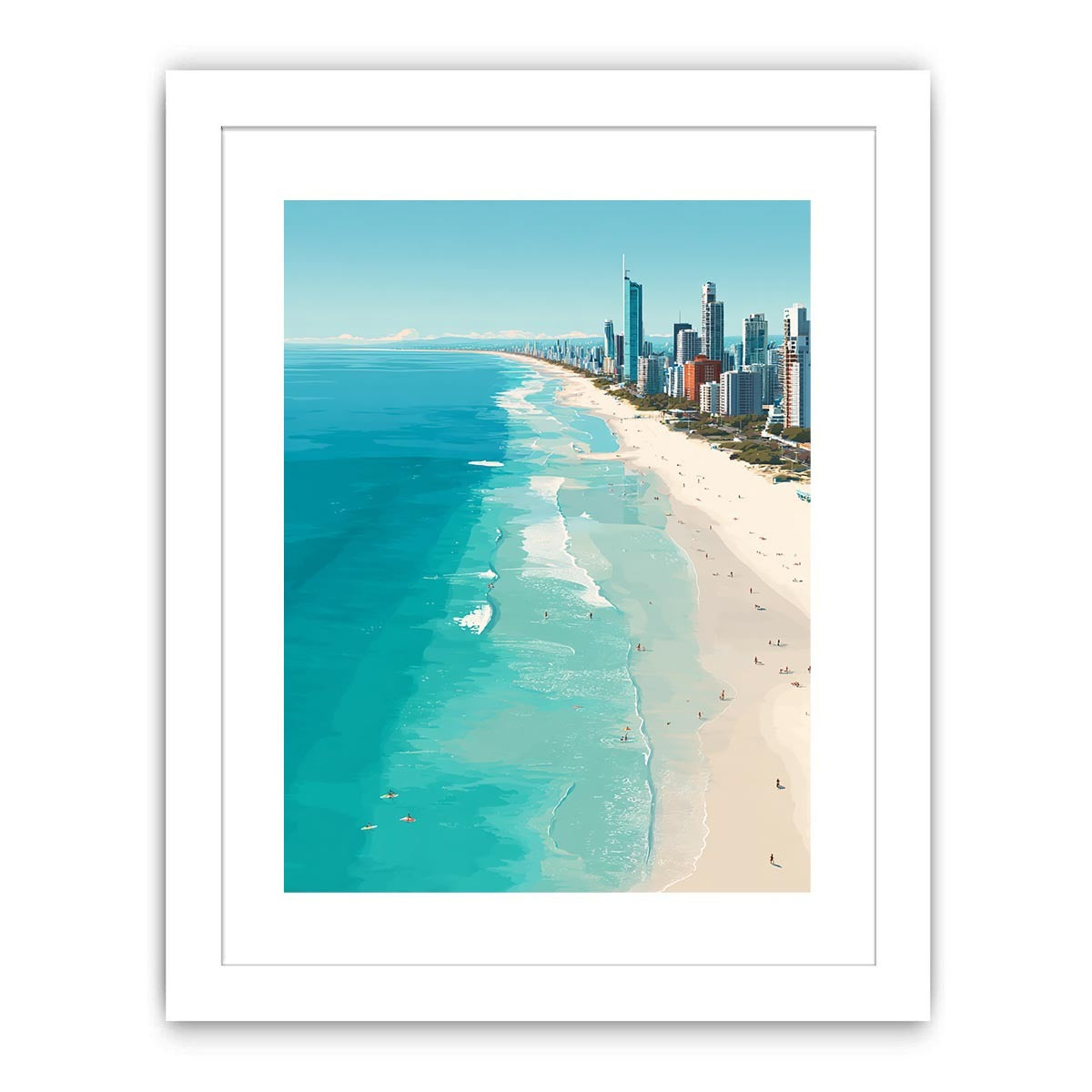 Gold Coast beach Australia  Painting  Painting