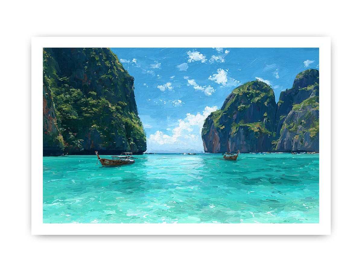 Phi Phi Island Thailand Painting