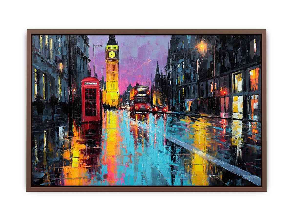 London City Painting  Art Print