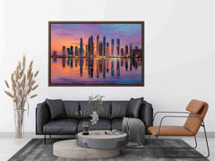 City  Skyline Cityscape Urban Painting