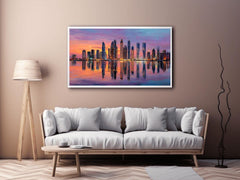 City  Skyline Cityscape Urban Painting