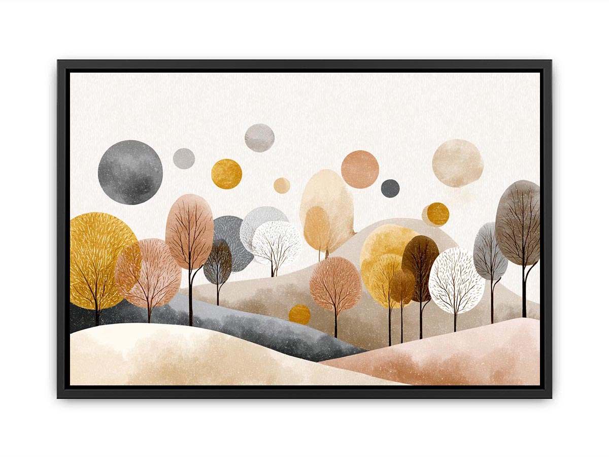 Minimalist Hormony  Abstract landscape Painting