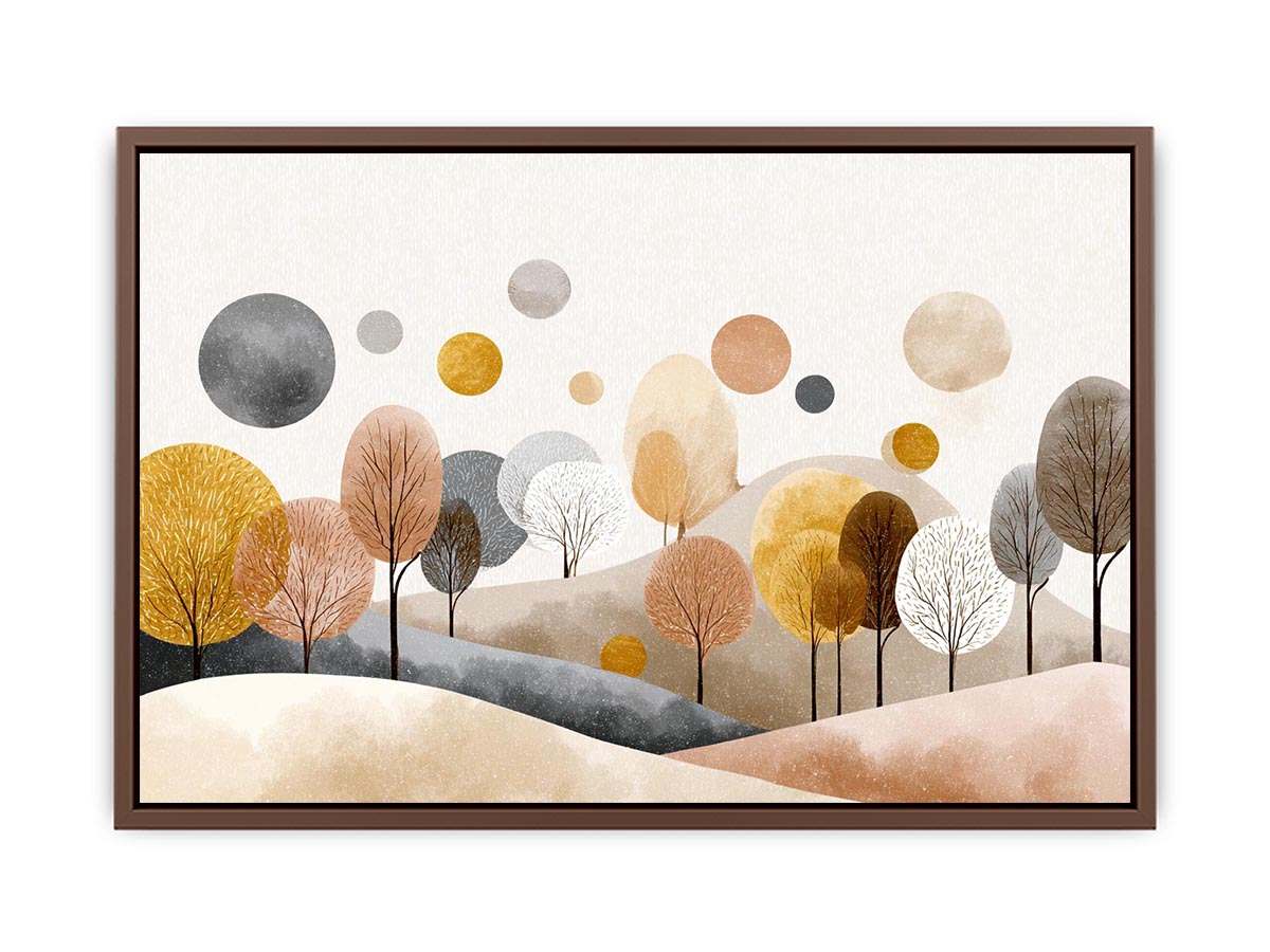Minimalist Hormony  Abstract landscape Painting  Art Print