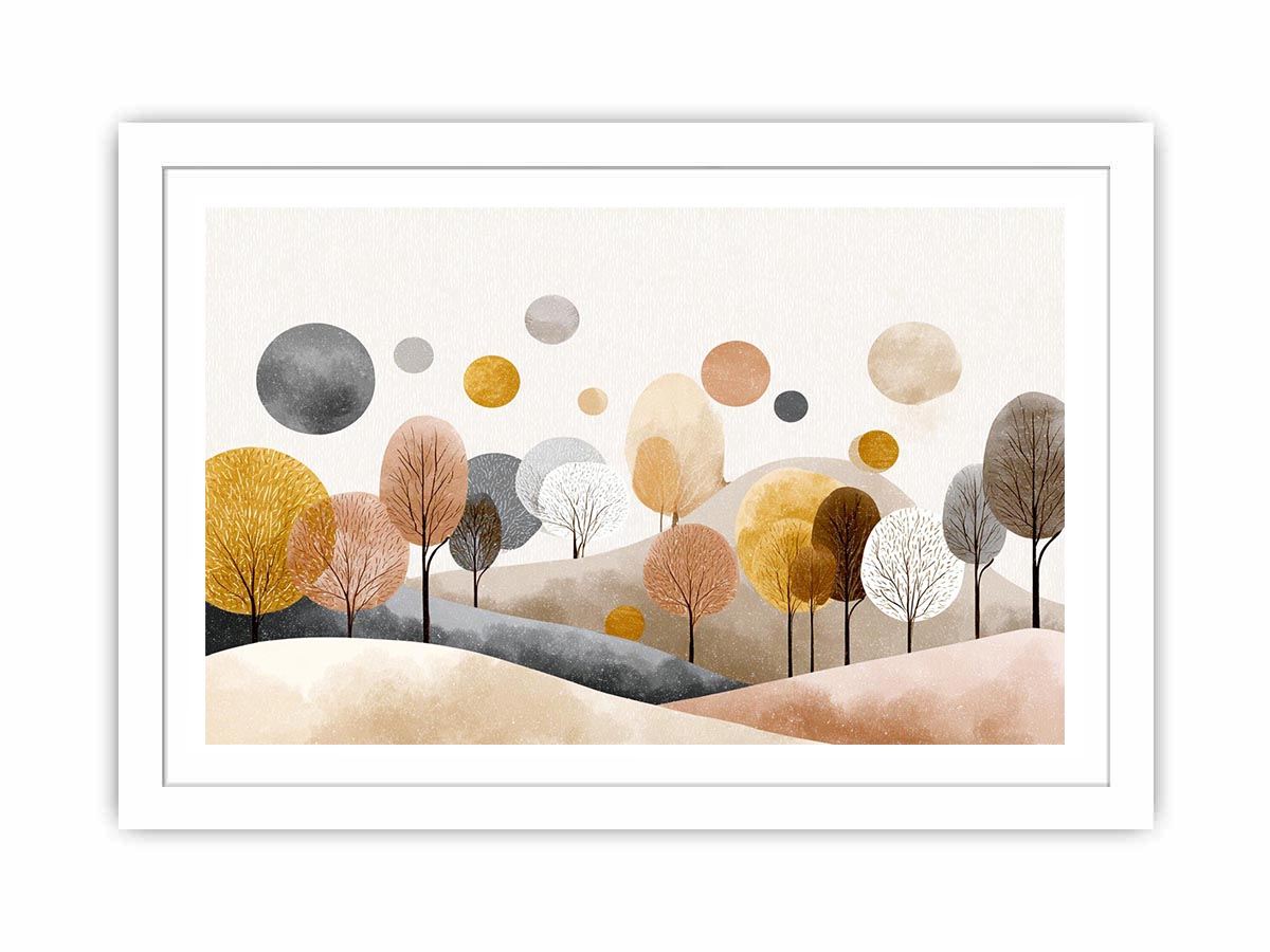 Minimalist Hormony  Abstract landscape Painting  Painting