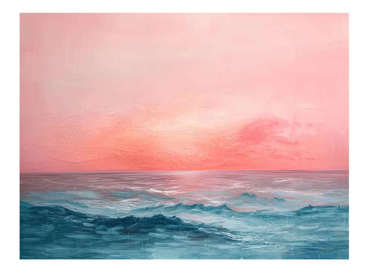 Pink Beach Ocean