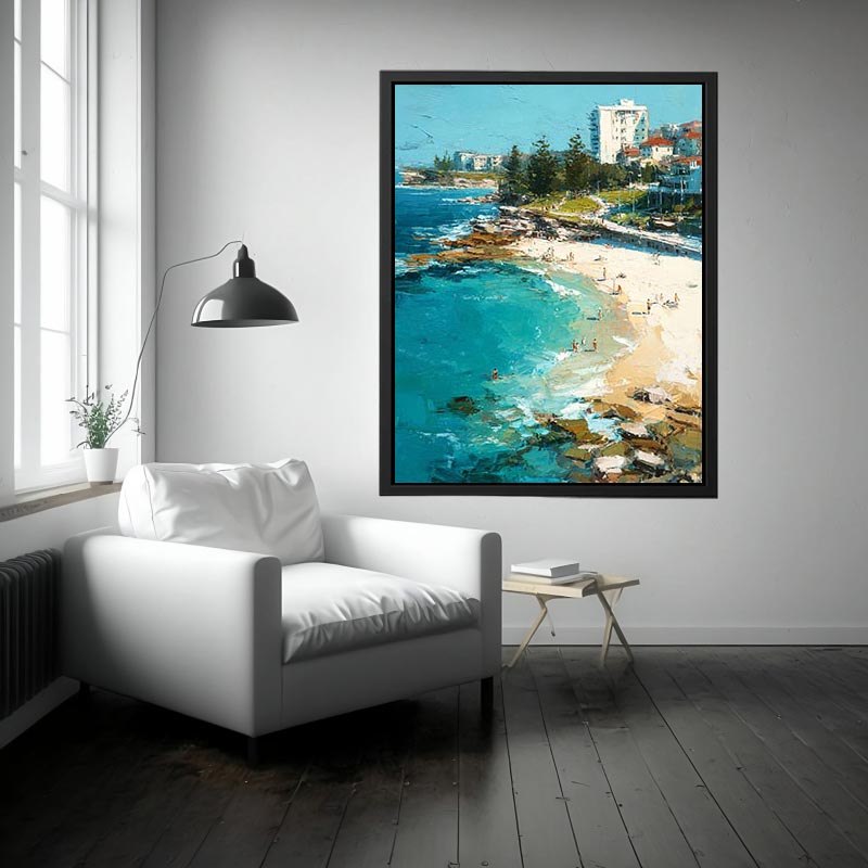 Tamara beach Canvas Art Painting