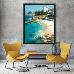 Tamara beach Canvas Art Painting