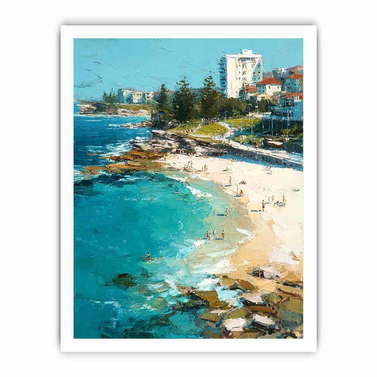 Tamara beach Canvas Art Painting  Painting