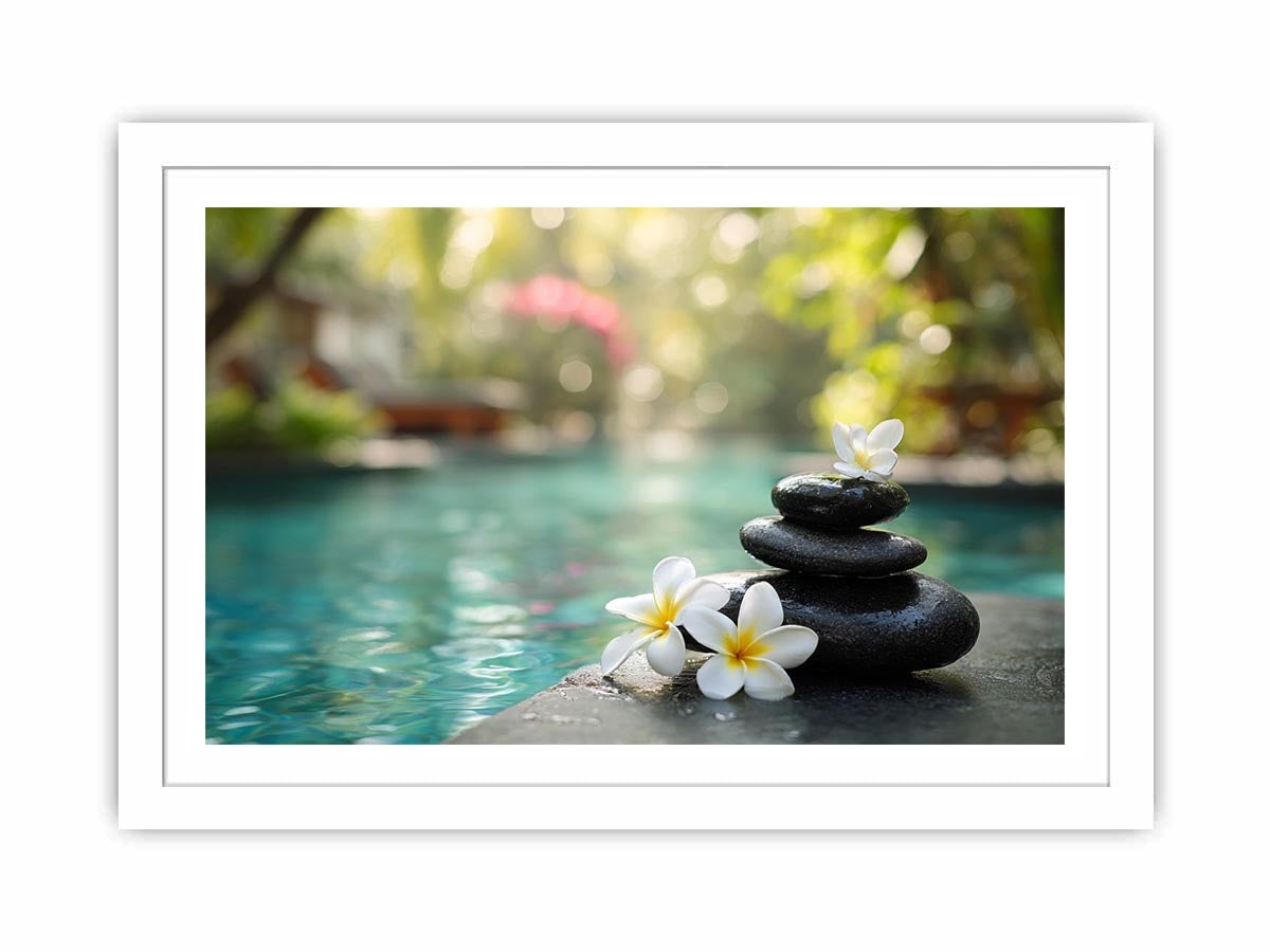 Bali Bliss Canvas Art Painting  Art Print