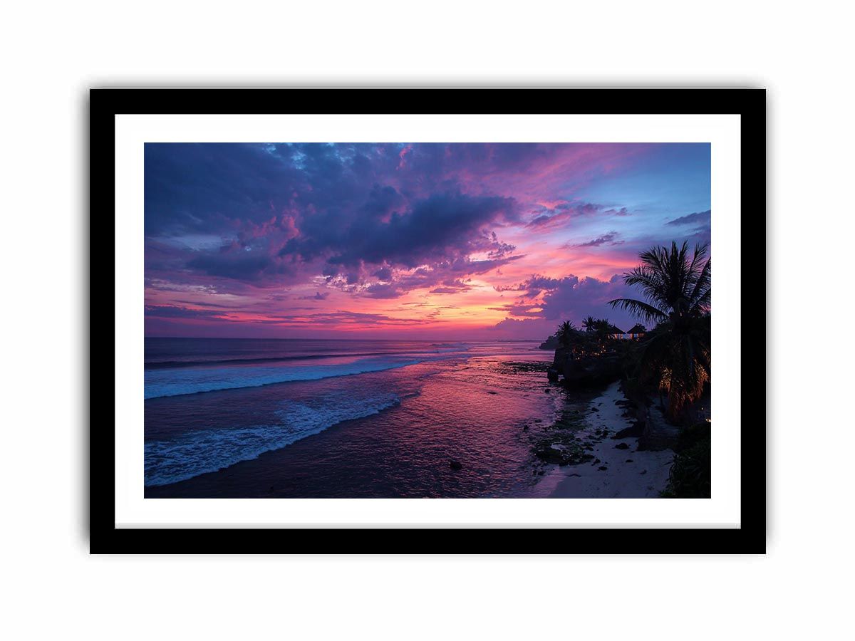Bali Sunset Canvas Art Painting   canvas print