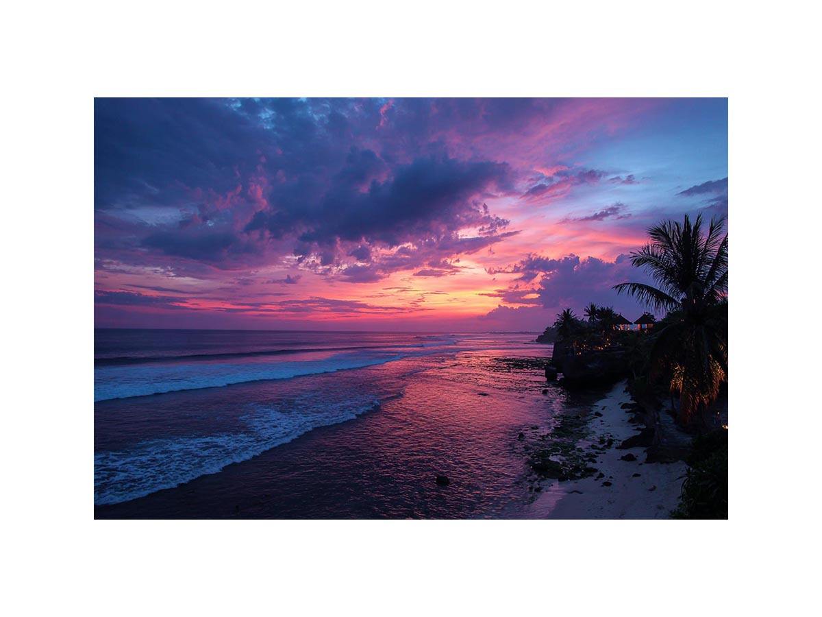 Bali Sunset Canvas Art Painting