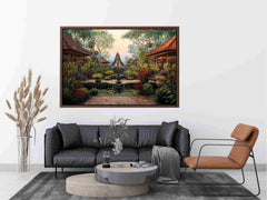Bali Garden Canvas Art Painting